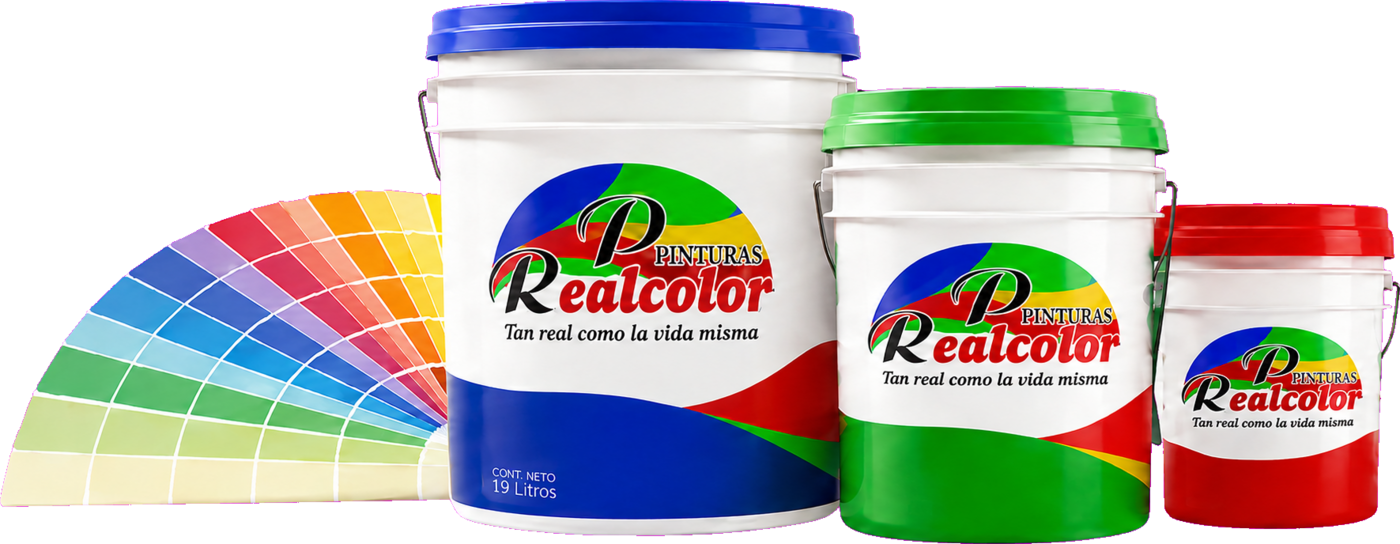 Cubetas Pinturas Realcolor